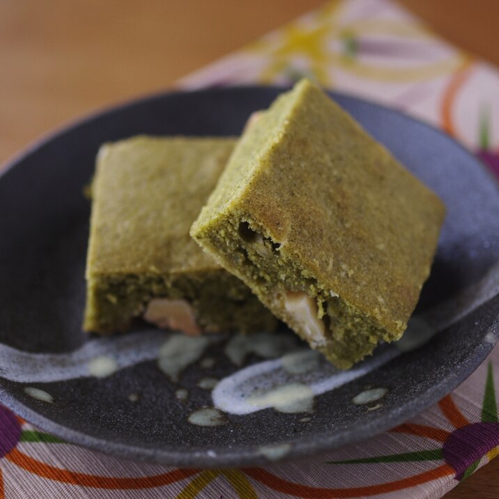 超簡単 抹茶とホワイトチョコの和ブラウニー レシピ 作り方 By めろんぱんママ めろんカフェ 楽天レシピ